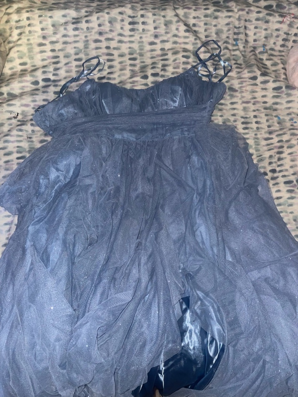 Windsor Blue Prom Dress - Picture 3 of 5